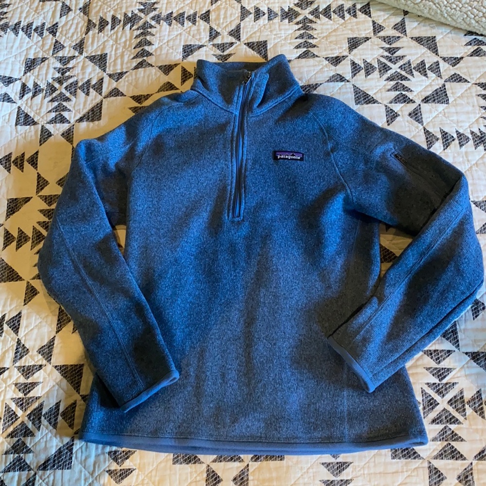Patagonia Berlin blue S 1/4 Zip Fleece